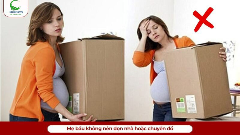Có nên chuyển nhà mới khi mang thai? 7 điều kiêng kỵ cần biết