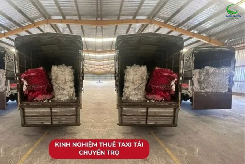 Kinh nghiệm thuê taxi tải chuyển trọ giá rẻ, uy tín