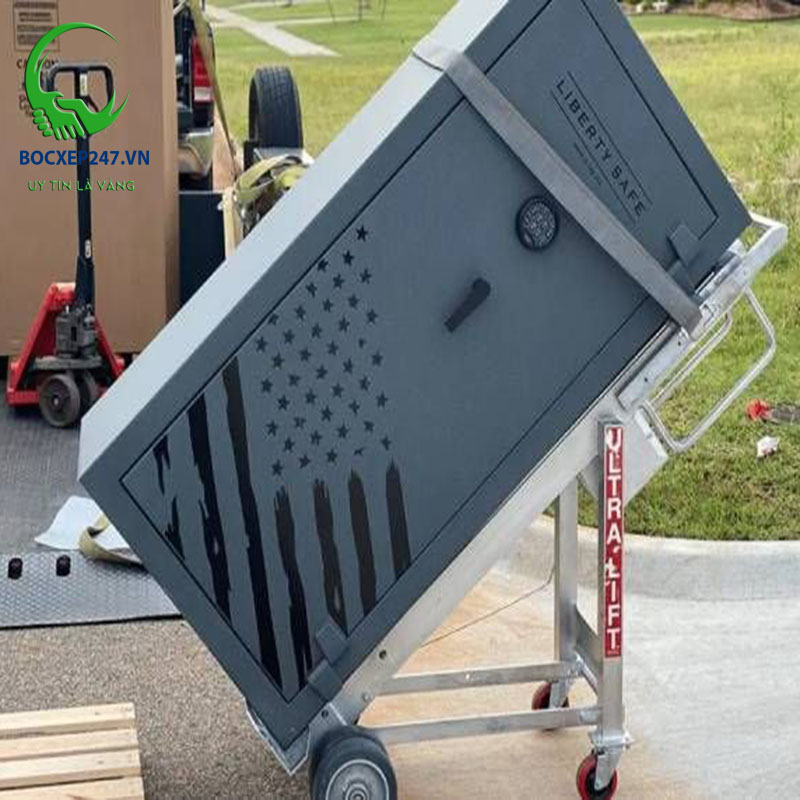 Cách vận chuyển két sắt lên tầng an toàn, đúng cách