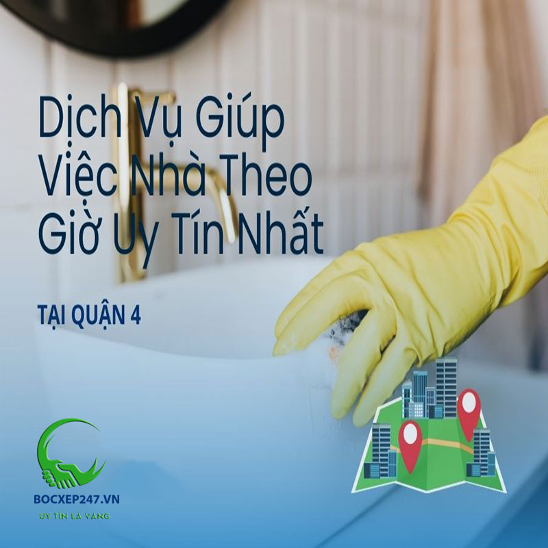Dịch vụ giúp việc nhà theo giờ Quận 4