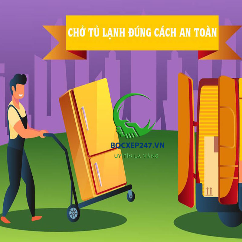 [Giải Đáp] Chở tủ lạnh bằng xe máy có bị phạt không?