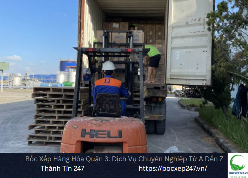 Bảng báo giá bốc xếp hàng hóa tại Quận 3