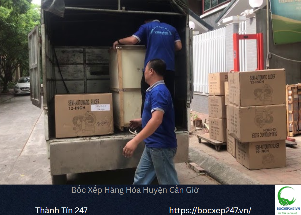 Bảng báo giá bốc xếp hàng hóa tại Huyện Cần Giờ - Thành Tín 247