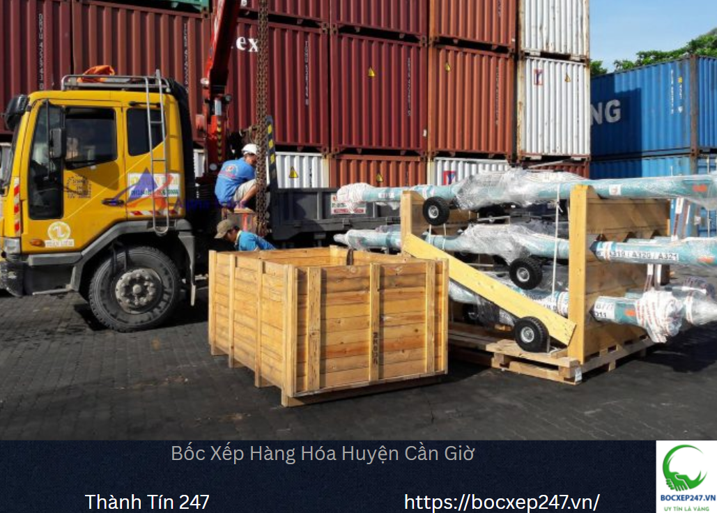 Bảng báo giá bốc xếp hàng hóa tại Huyện Cần Giờ - Thành Tín 247