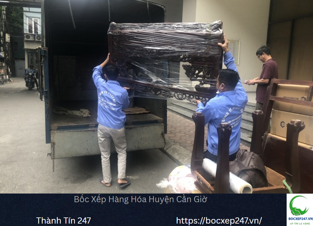 Bảng báo giá bốc xếp hàng hóa tại Huyện Cần Giờ - Thành Tín 247