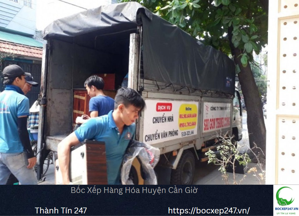 Bảng báo giá bốc xếp hàng hóa tại Huyện Cần Giờ - Thành Tín 247