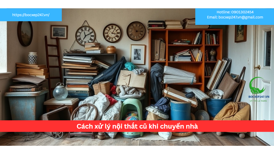 Thanh lý hoặc quyên tặng đồ không còn dùng đến