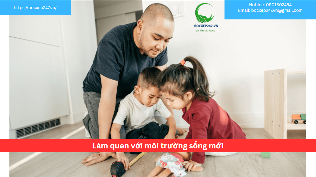 Làm quen với môi trường sống mới