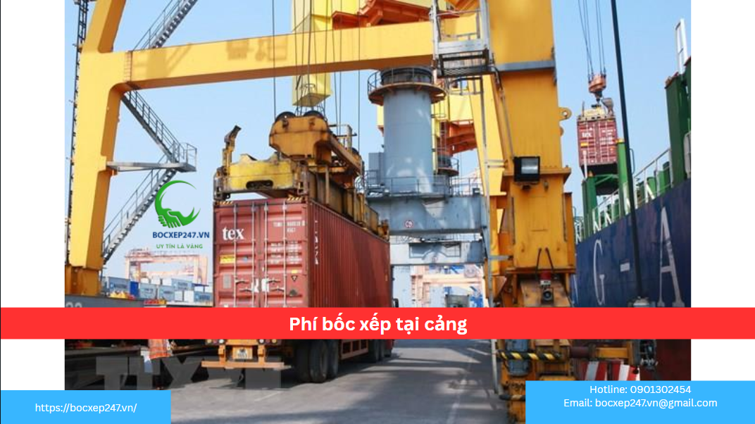 Phí bốc xếp tại cảng