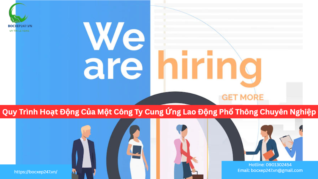 Quy Trình Hoạt Động Của Một Công Ty Cung Ứng Lao Động Phổ Thông Chuyên Nghiệp