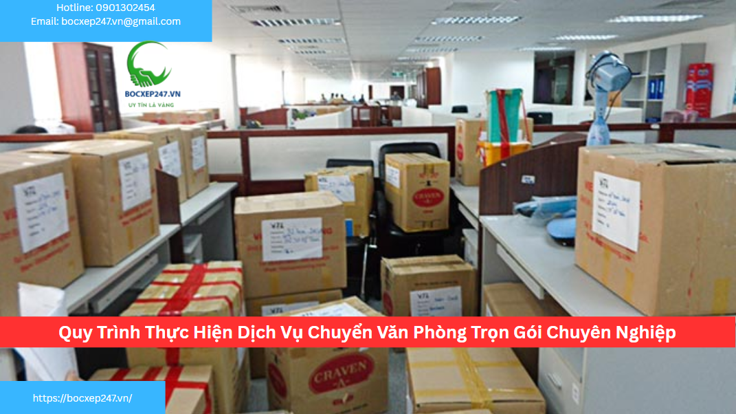 Quy Trình Thực Hiện Dịch Vụ Chuyển Văn Phòng Trọn Gói Chuyên Nghiệp