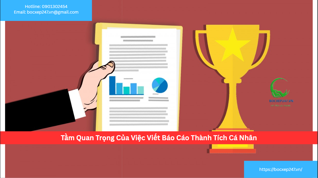 Tầm Quan Trọng Của Việc Viết Báo Cáo Thành Tích Cá NhânTầm Quan Trọng Của Việc Viết Báo Cáo Thành Tích Cá Nhân