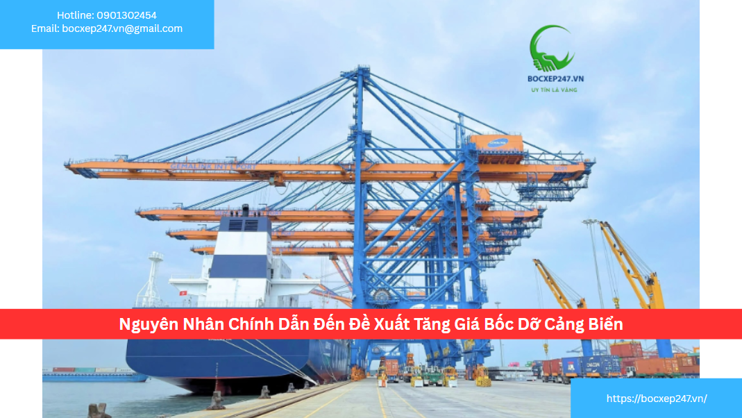 Nguyên Nhân Chính Dẫn Đến Đề Xuất Tăng Giá Bốc Dỡ Cảng Biển
