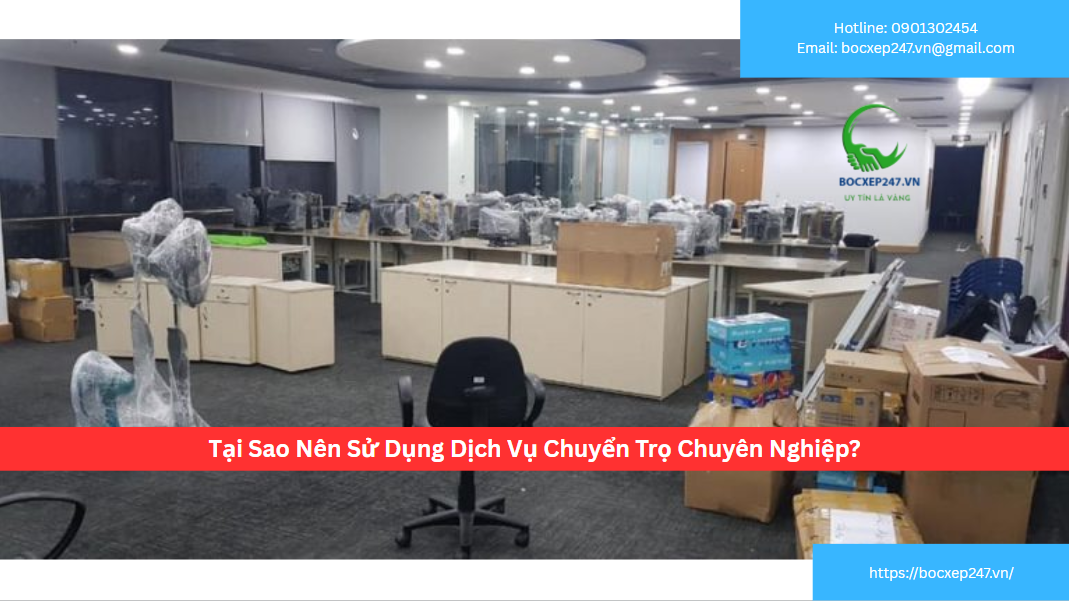 Tại Sao Nên Sử Dụng Dịch Vụ Chuyển Trọ Chuyên Nghiệp?