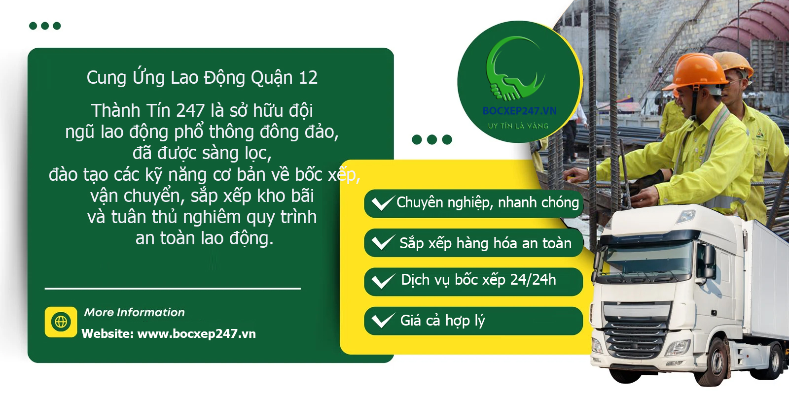 Cung ứng lao động Quận 12