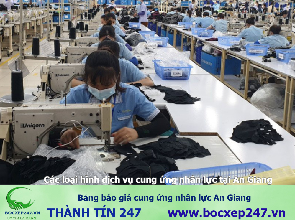 Bảng báo giá cung ứng nhân lực An Giang