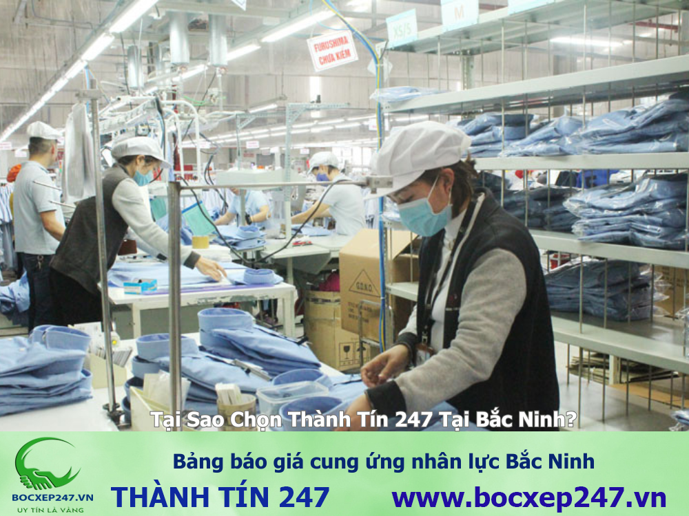 Bảng báo giá cung ứng nhân lực Bắc Ninh