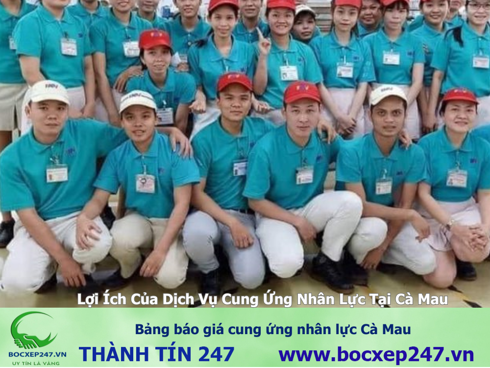 Bảng báo giá cung ứng nhân lực Cà Mau