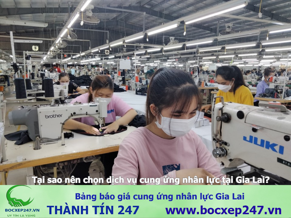 Bảng báo giá cung ứng nhân lực Gia Lai