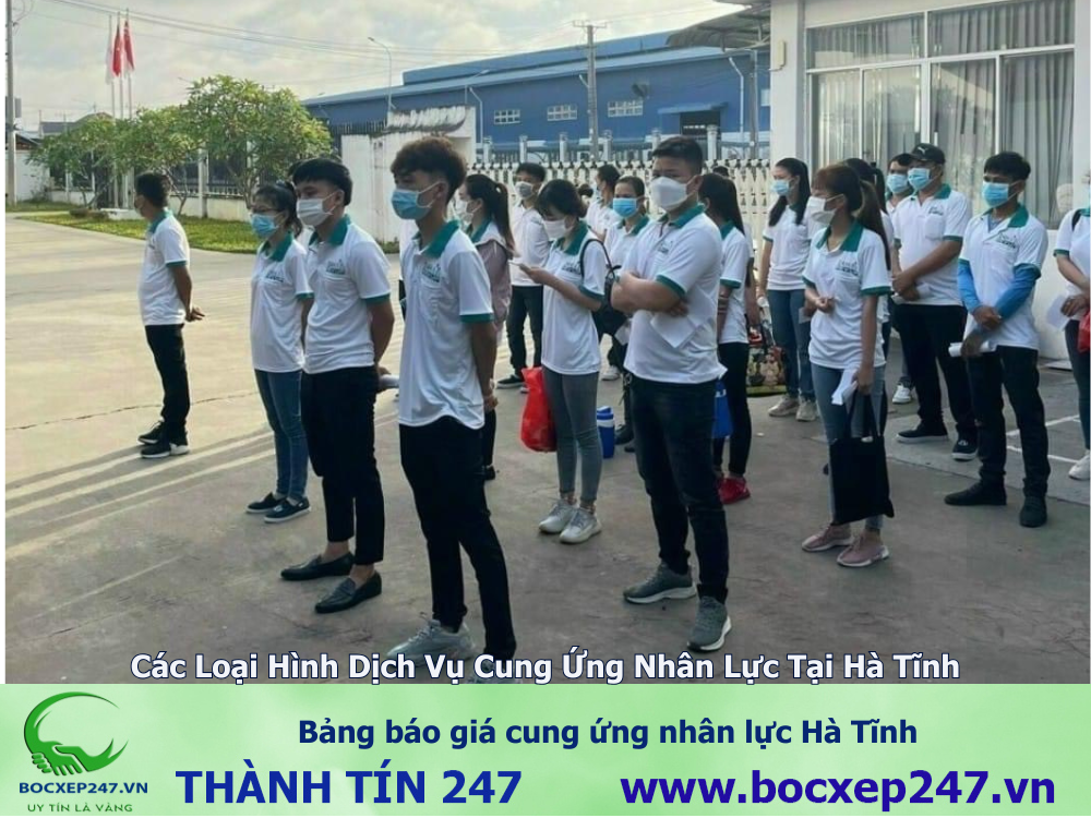 Bảng báo giá cung ứng nhân lực Hà Tĩnh