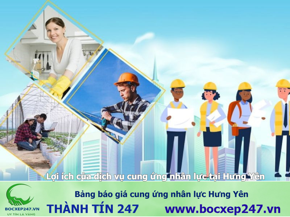 Bảng báo giá cung ứng nhân lực Hưng Yên