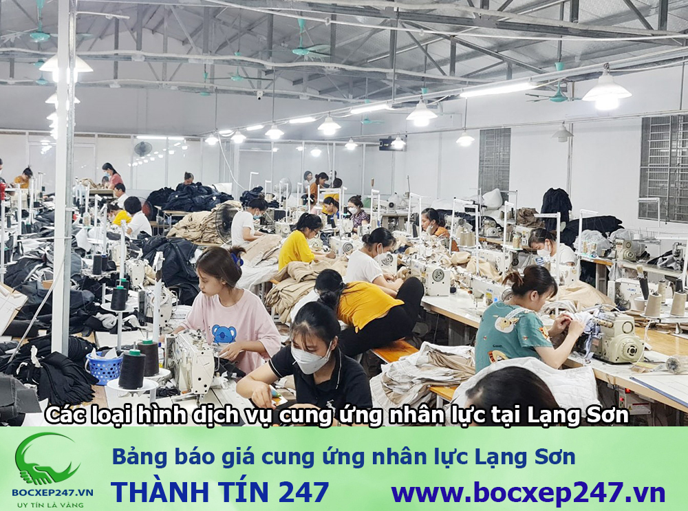 Bảng báo giá cung ứng nhân lực Lạng Sơn