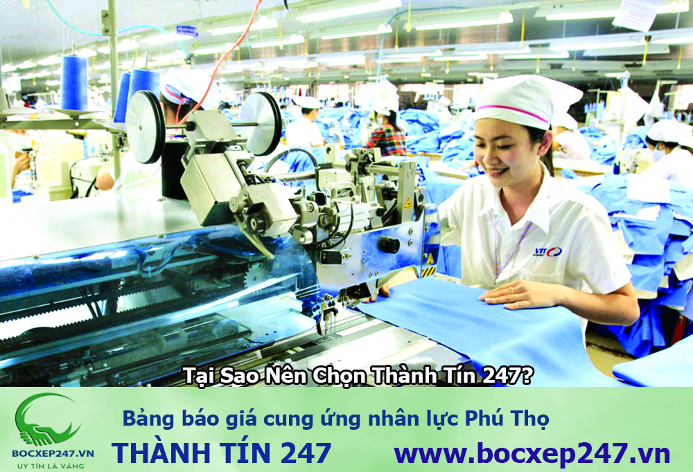 Bảng báo giá cung ứng nhân lực Phú Thọ