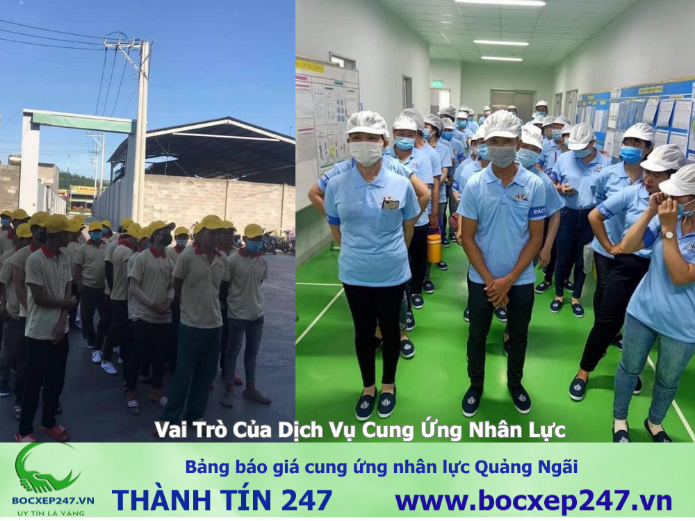 Bảng báo giá cung ứng nhân lực Quảng Ngãi