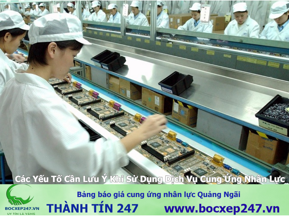 Bảng báo giá cung ứng nhân lực Quảng Ngãi