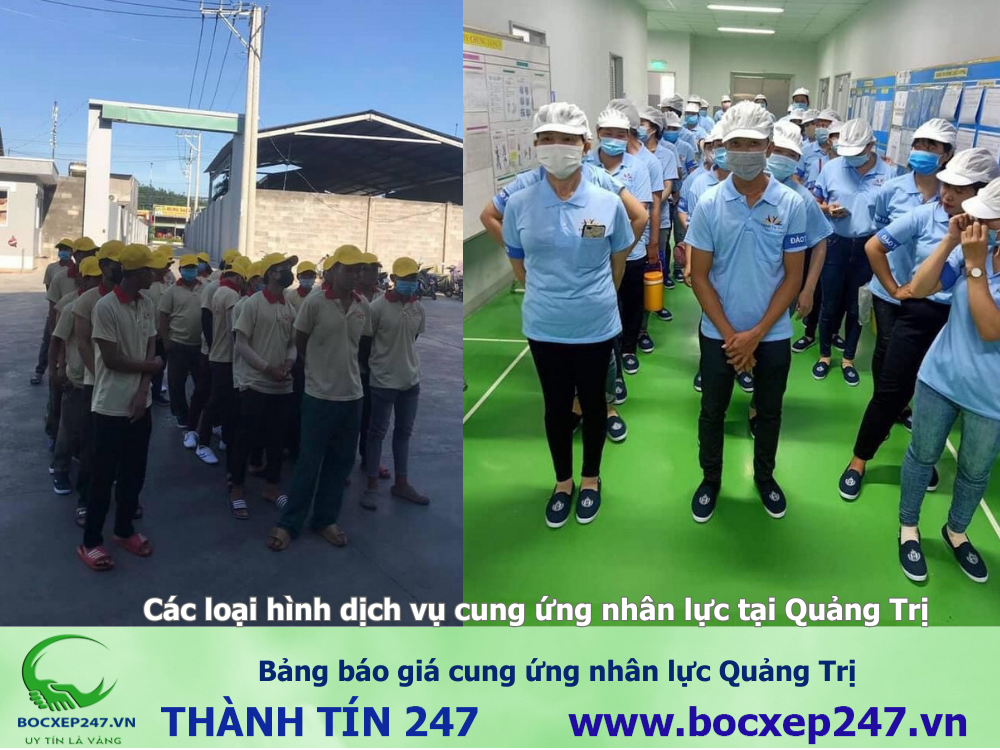 Bảng báo giá cung ứng nhân lực Quảng Trị