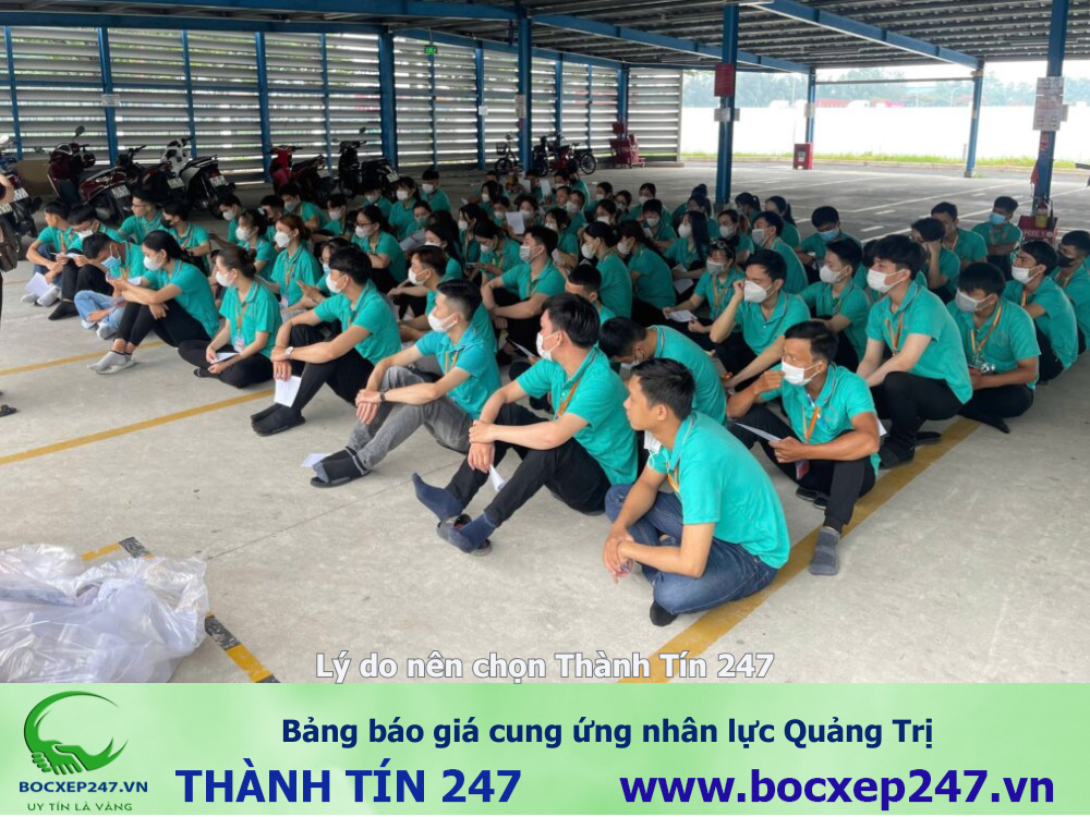 Bảng báo giá cung ứng nhân lực Quảng Trị