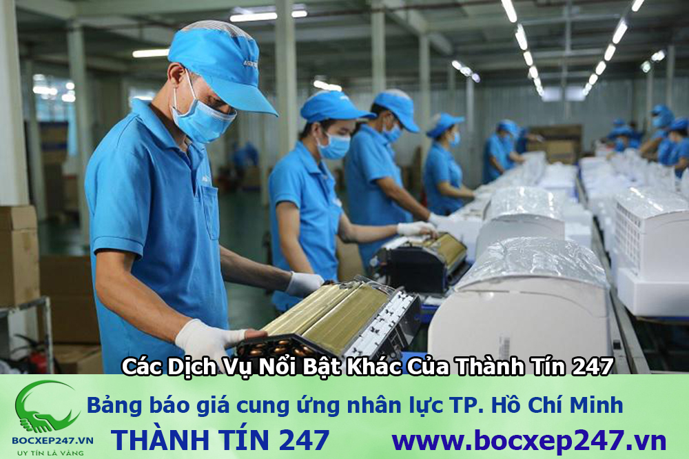 Bảng báo giá cung ứng nhân lực TP. Hồ Chí Minh