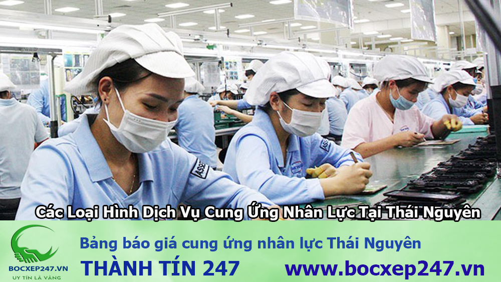 Bảng báo giá cung ứng nhân lực Thái Nguyên