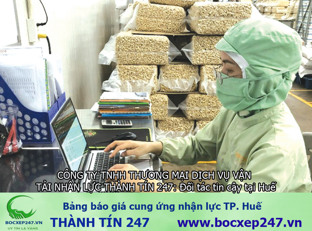 Bảng báo giá cung ứng nhân lực TP. Huế