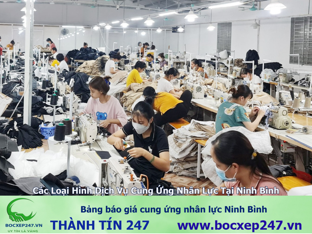 Bảng báo giá cung ứng nhân lực Ninh Bình