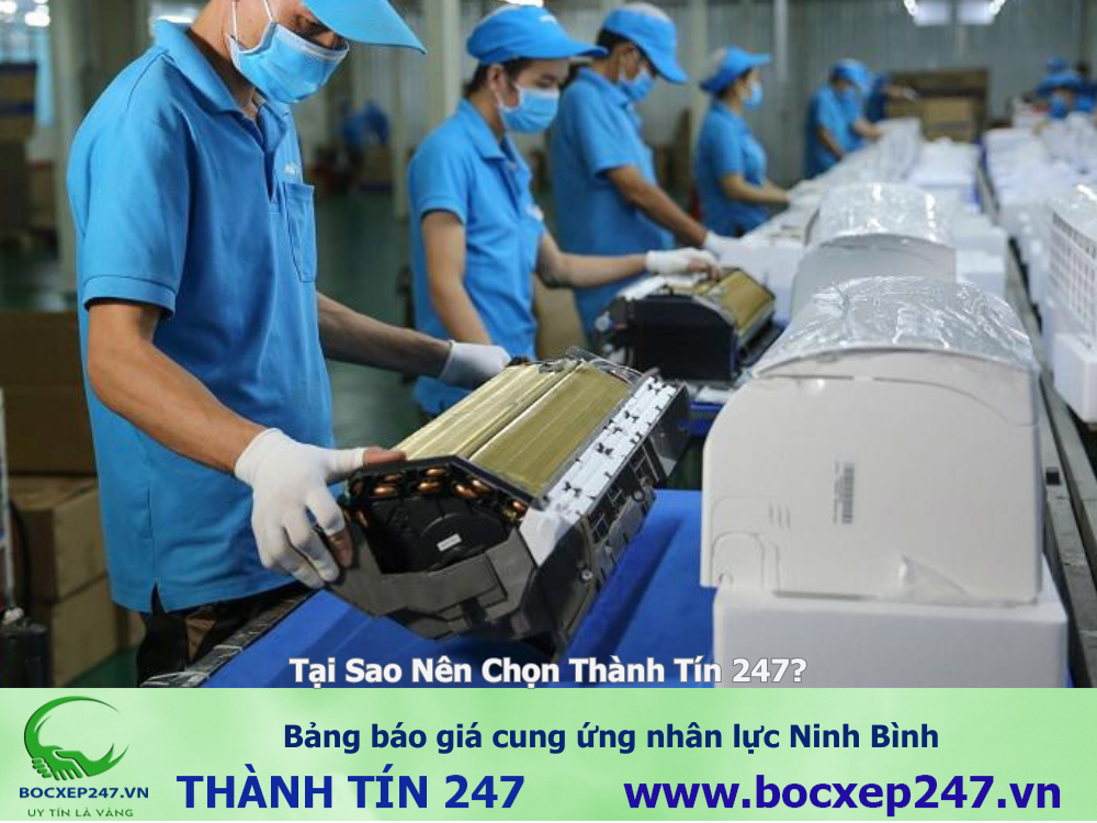 Bảng báo giá cung ứng nhân lực Ninh Bình