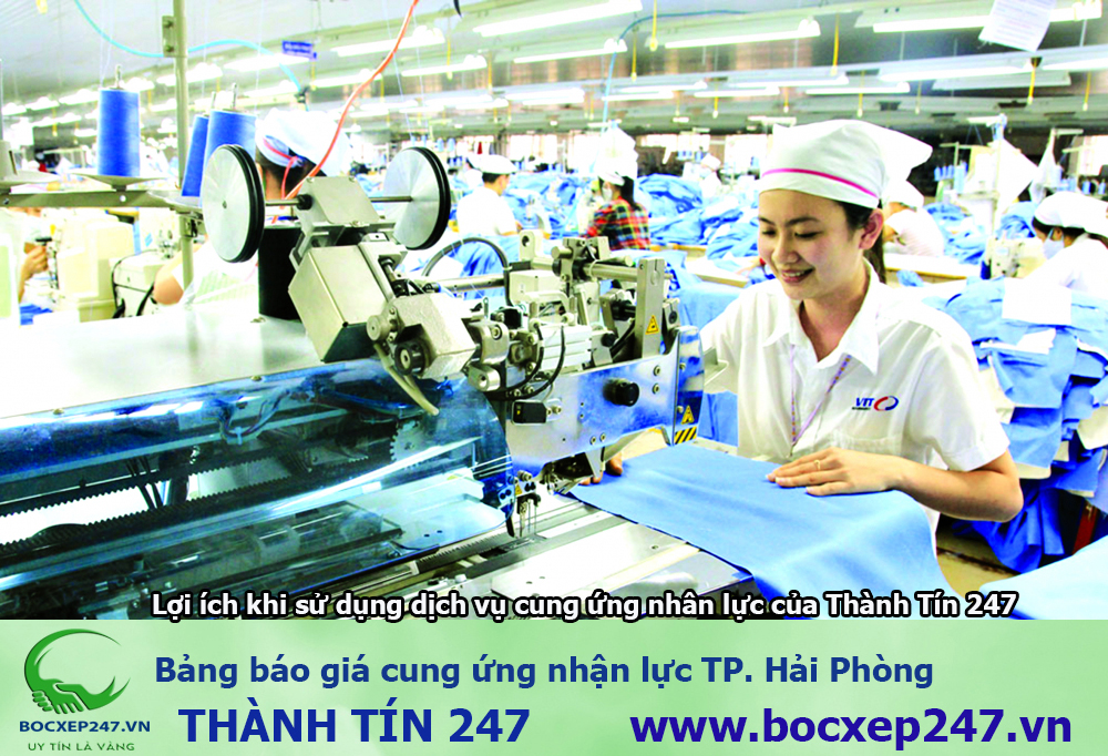 Bảng báo giá cung ứng nhận lực TP. Hải Phòng