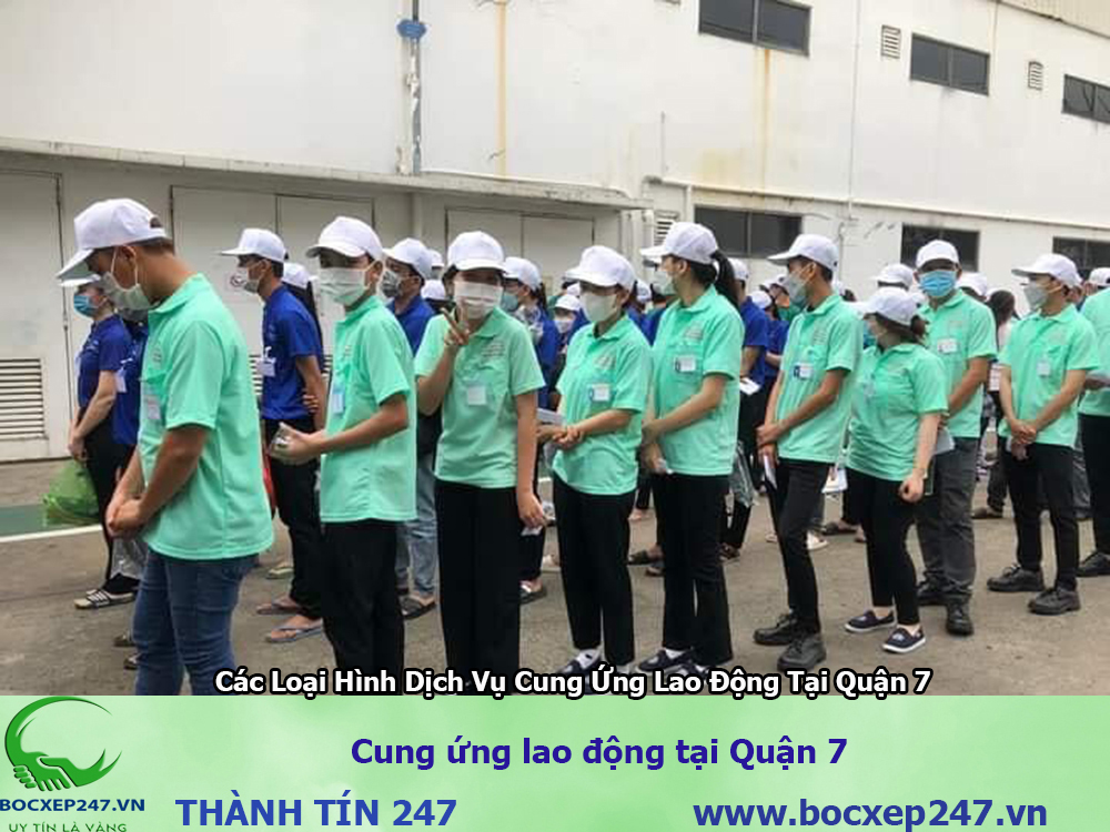 Bảng báo giá cung ứng lao động Quận 7