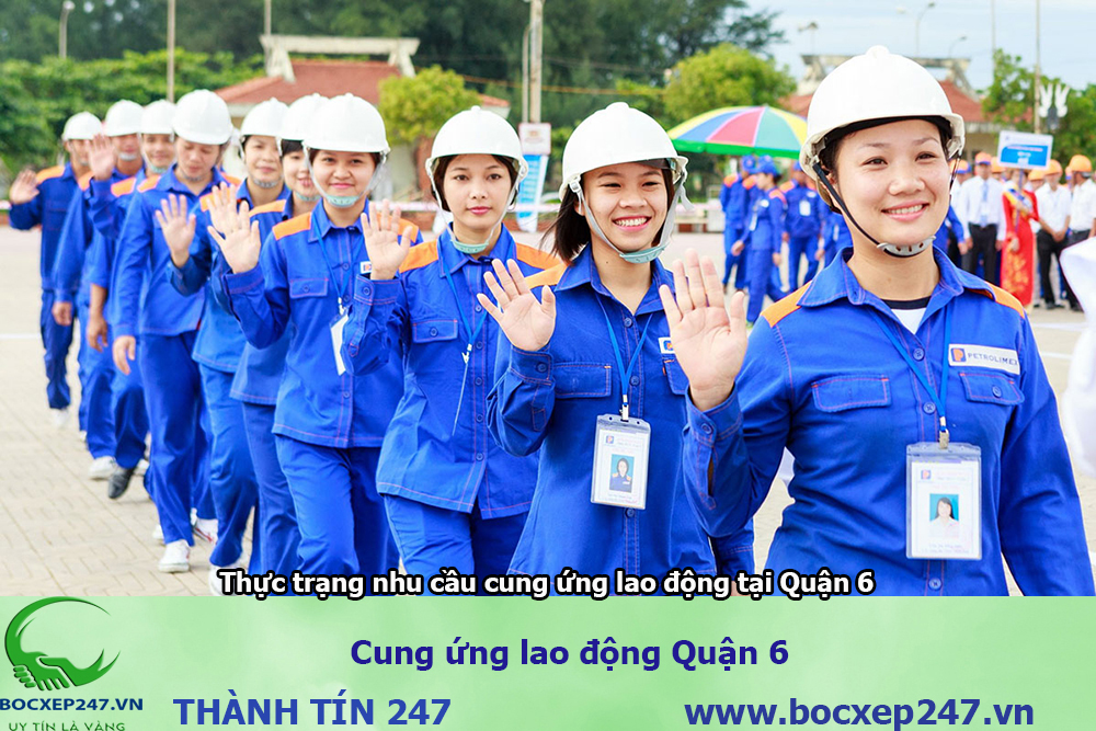 Bảng báo giá cung ứng lao động Quận 6