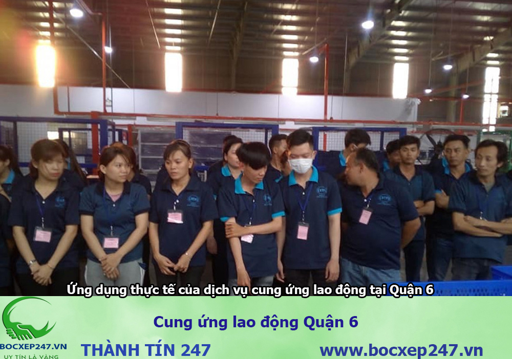 Bảng báo giá cung ứng lao động Quận 6