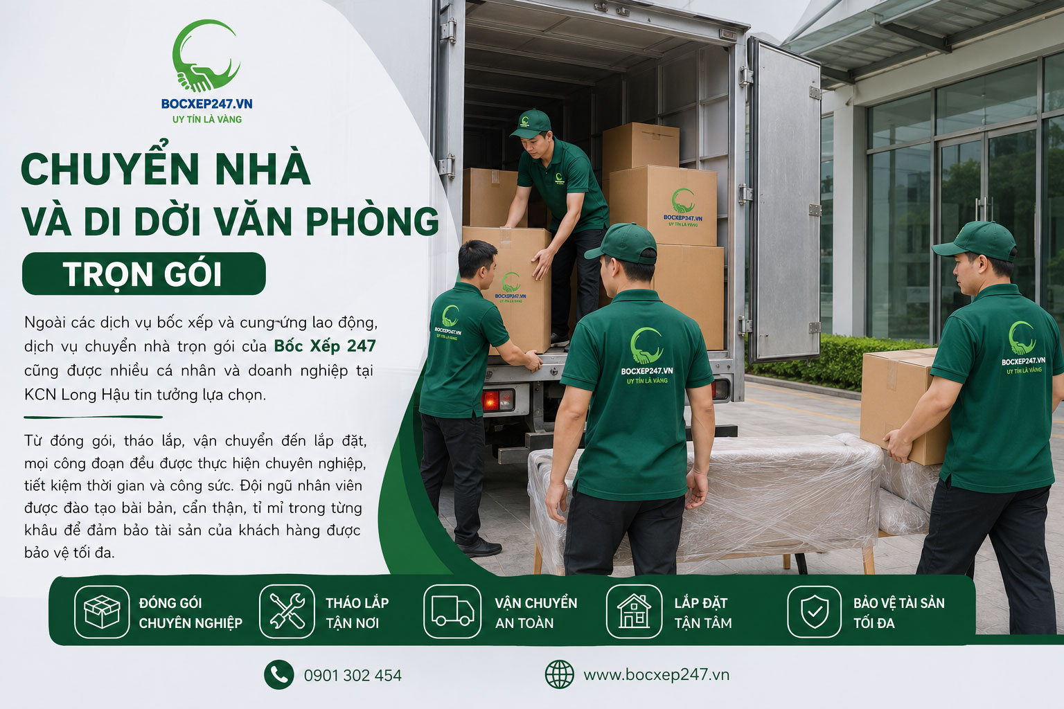 Chuyển nhà và di dời văn phòng trọn gói