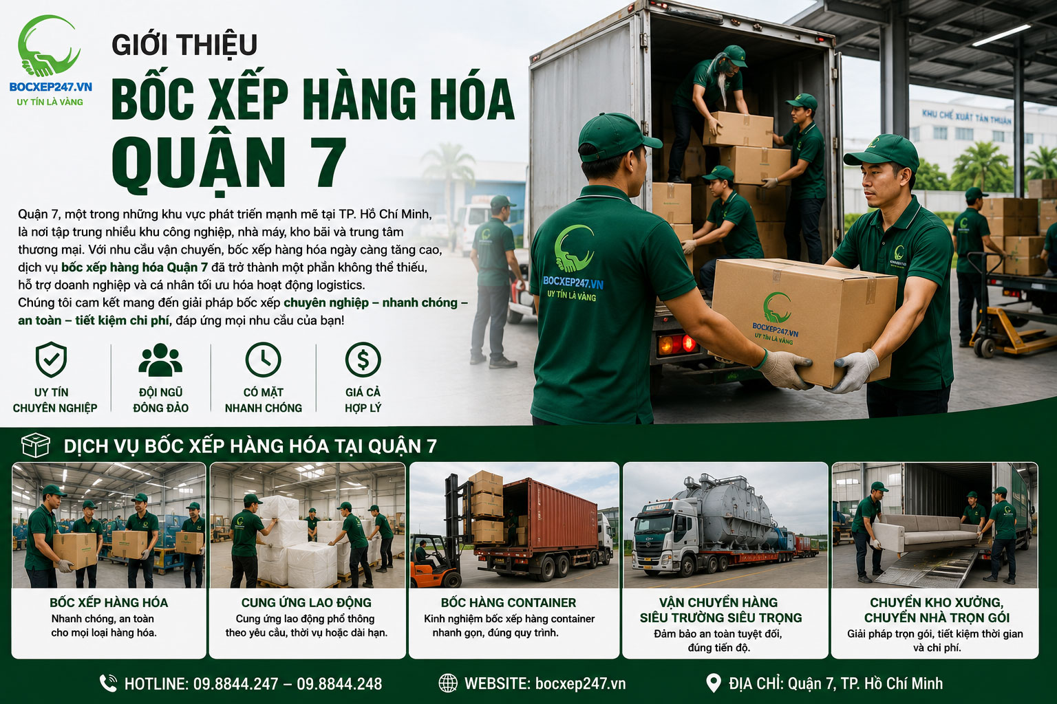 Giới Thiệu Bốc Xếp Hàng Hóa Quận 7