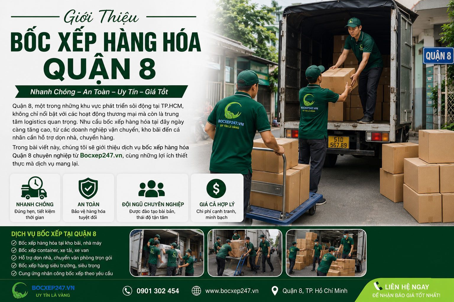 Giới Thiệu Bốc Xếp Hàng Hóa Quận 8