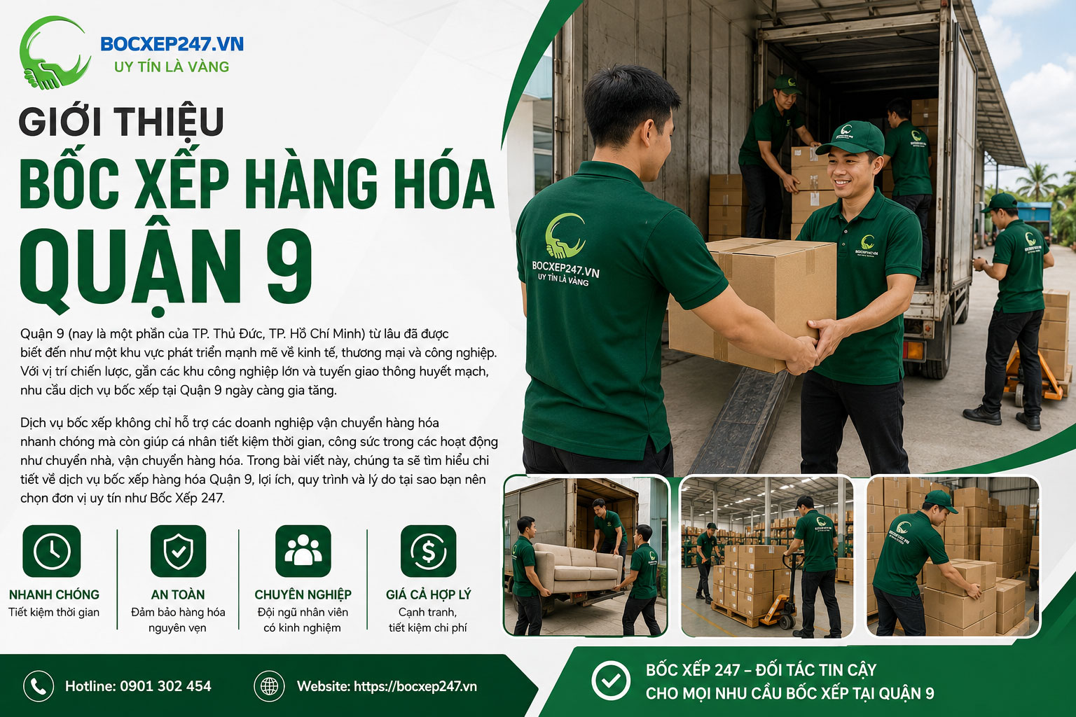 Giới Thiệu Bốc Xếp Hàng Hóa Quận 9 