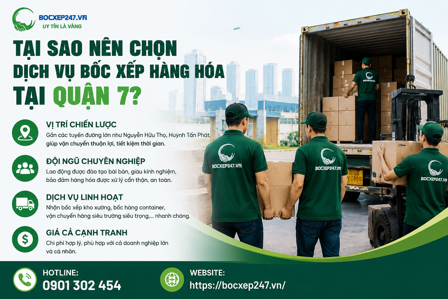 Tại Sao Nên Chọn Bốc Xếp Hàng Hóa 247?