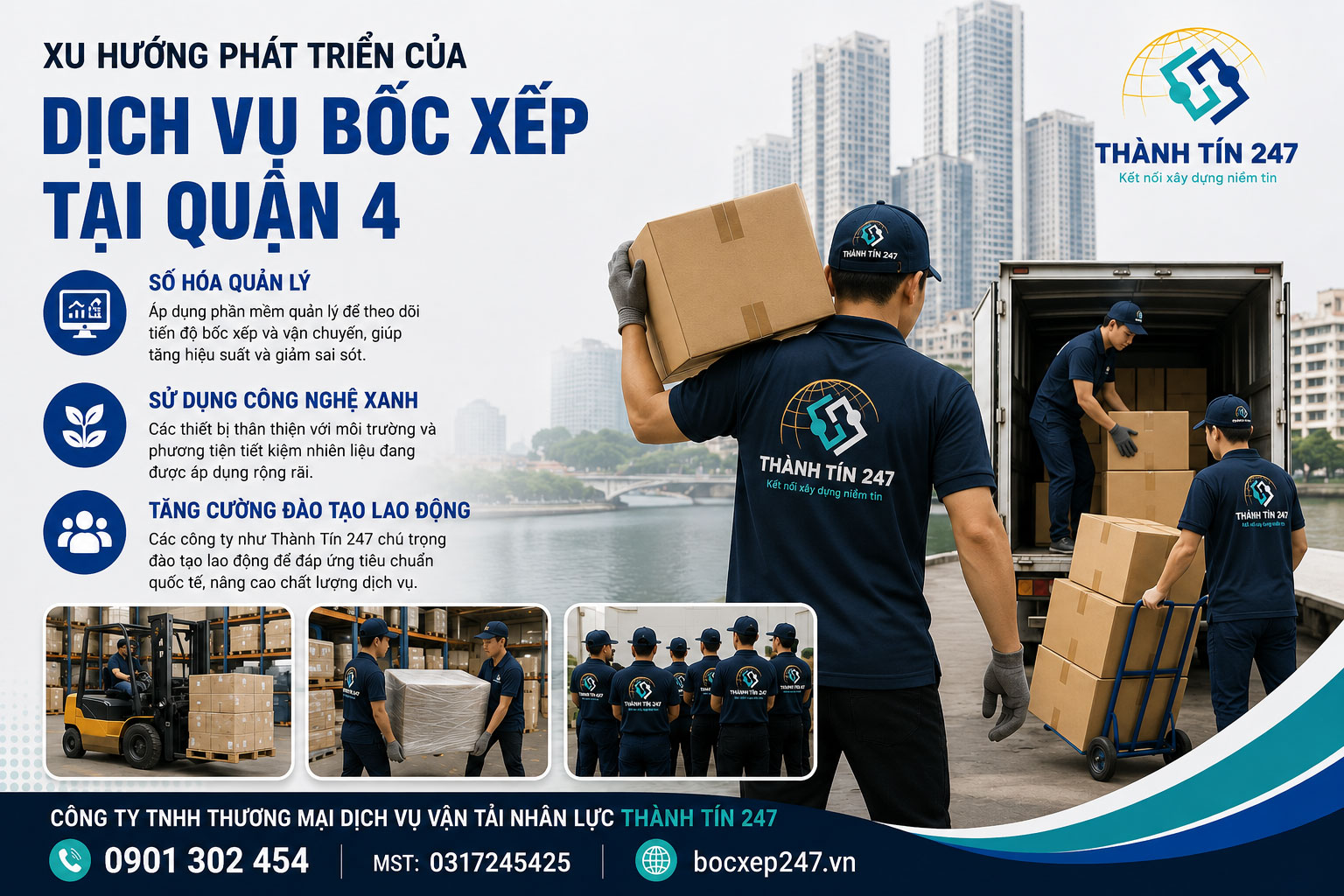 Xu Hướng Phát Triển Của Dịch Vụ Bốc Xếp Tại Quận 4