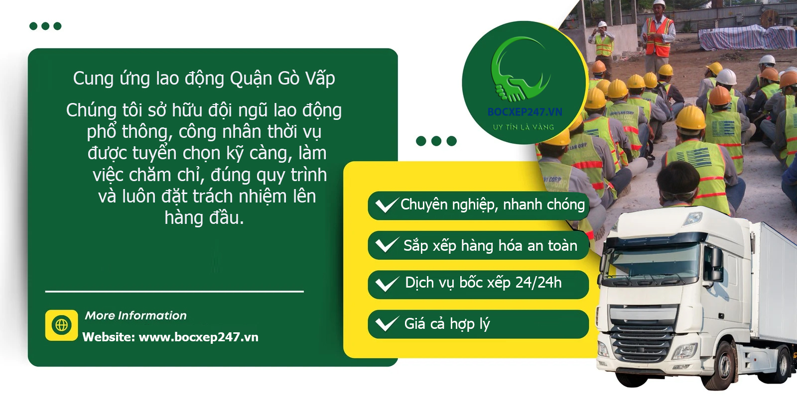 Cung ứng lao động Quận Gò Vấp