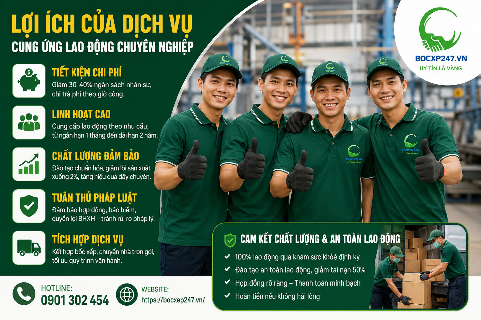 Lợi Ích Của Dịch Vụ Cung Ứng Lao Động Chuyên Nghiệp