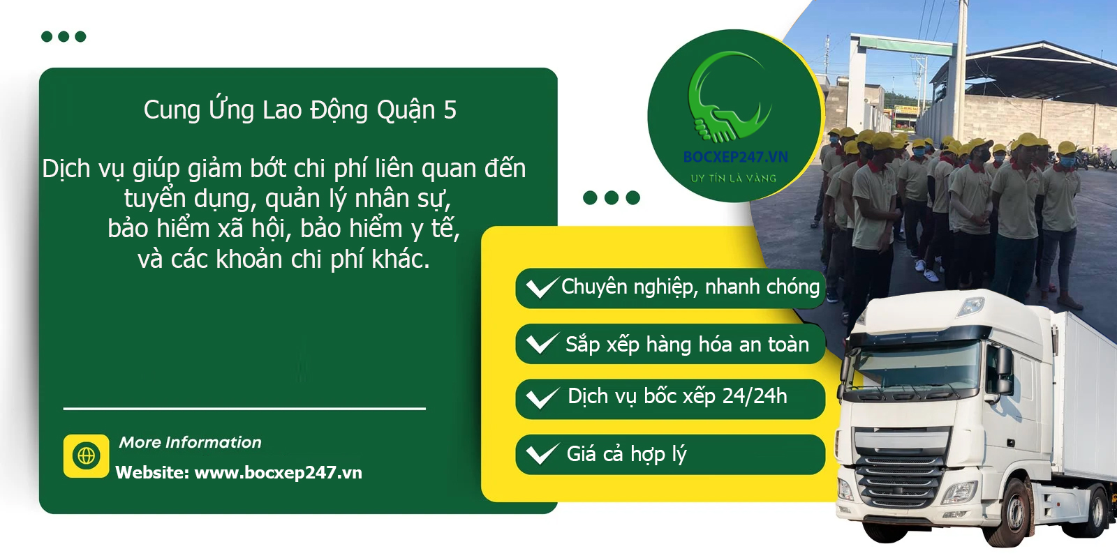 Cung ứng lao động Quận 5