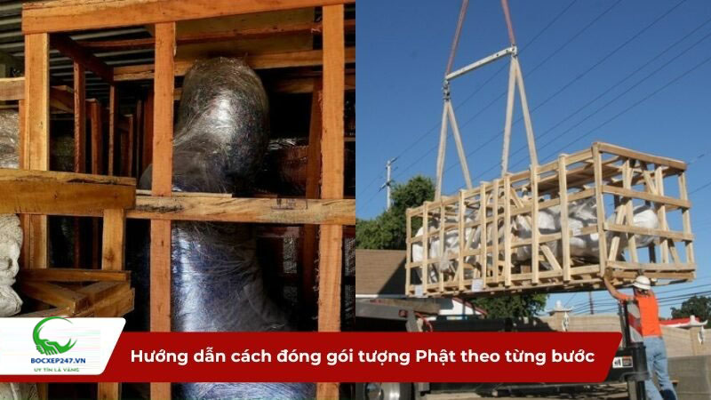 Hướng dẫn cách đóng gói tượng Phật theo từng bước